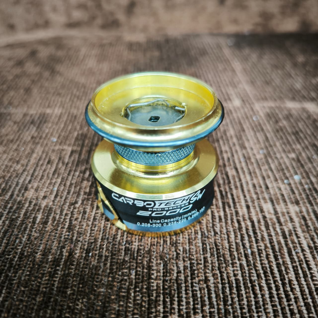 Spool Sparepart Reel Versus Carbotech Go Strike 2000 - BARU - ORIGINAL