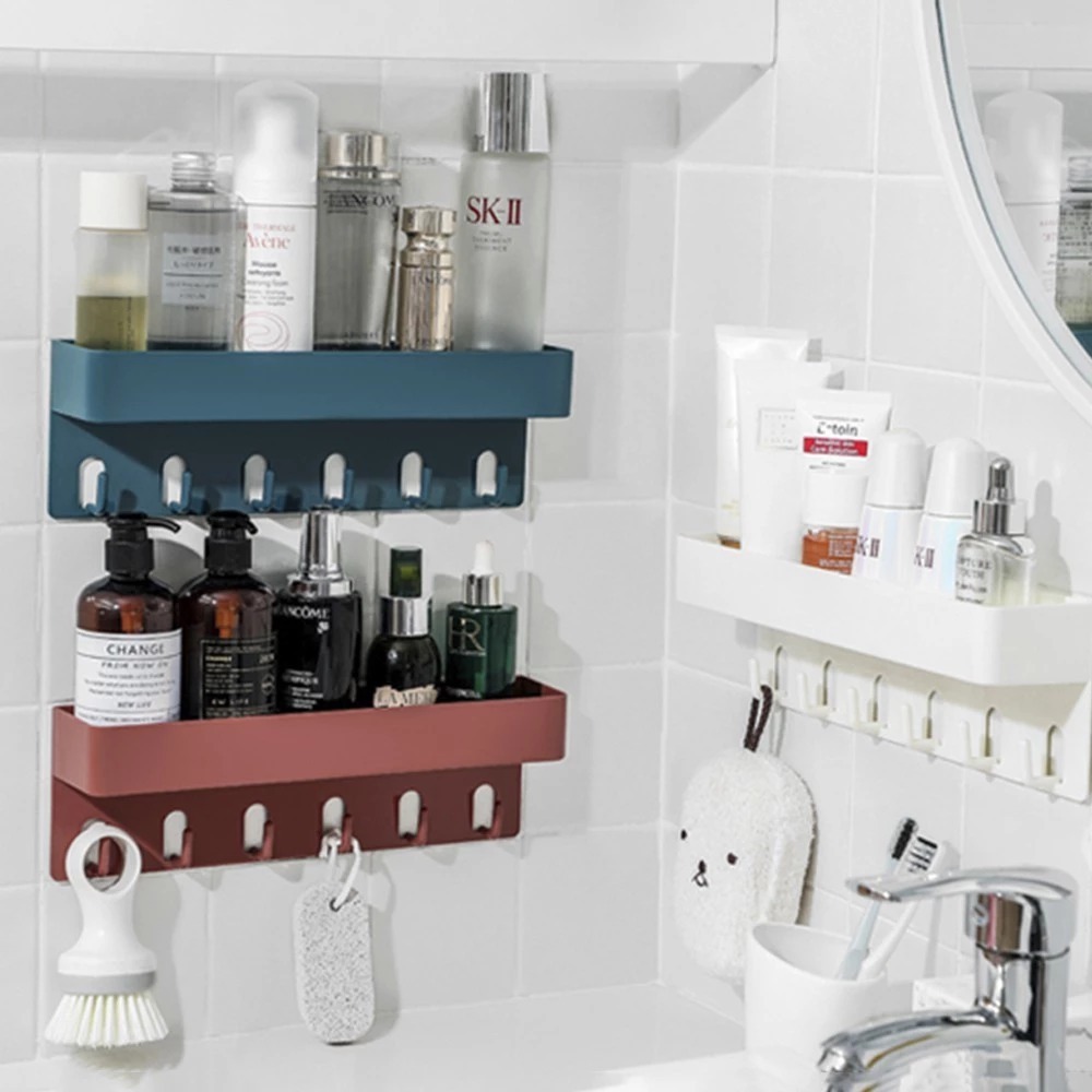 GC972 Rak Kamar Mandi Tempel Dinding / Rak Dapur Tempel Dinding Keramik