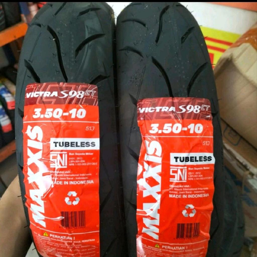 BAN LUAR MAXXIS- UKURAN 350 RING 10 VESPA