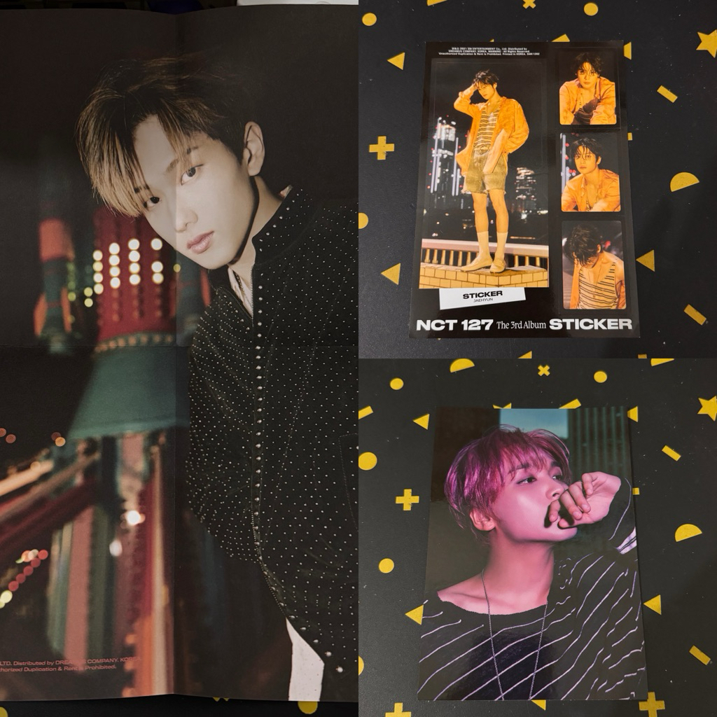 Poster, Sticker, & Postcard NCT Jisung, Haechan, Jaehyun