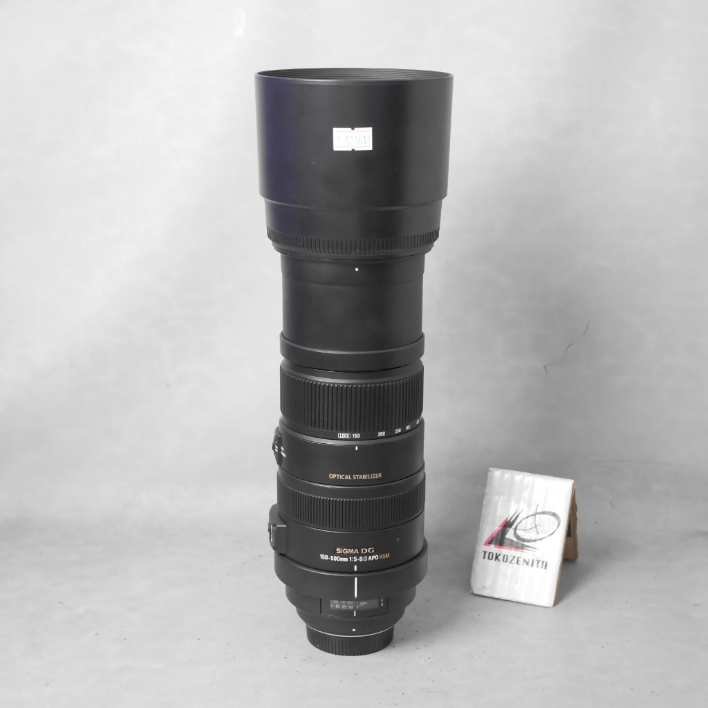 Sigma APO 150-500mm f5-6.3 DG HSM for Nikon - Lensa TELE Sport - R02161