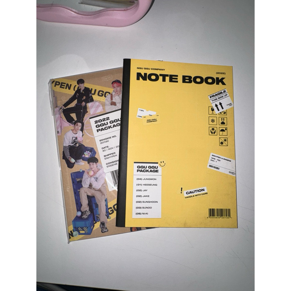 ENHYPEN - GGU Book + Notebook