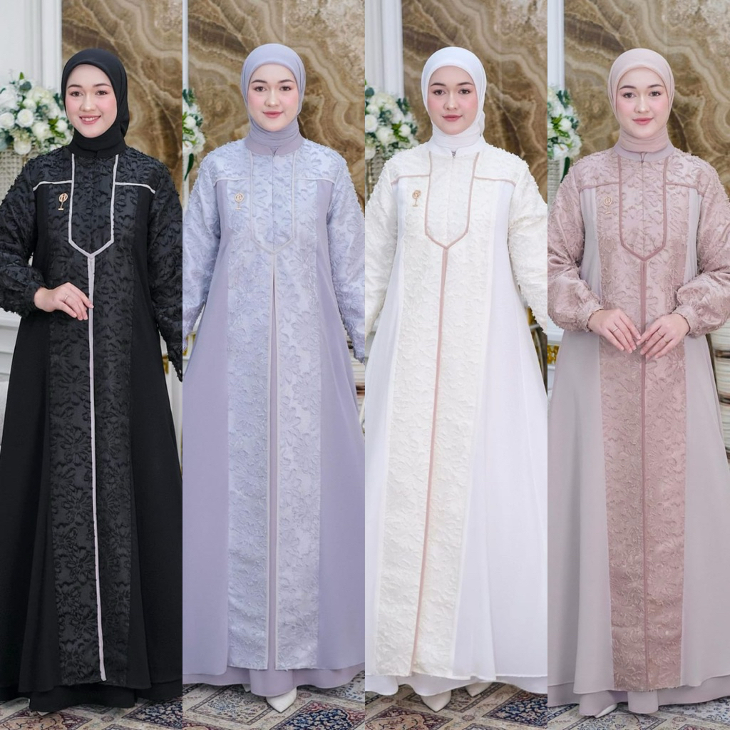 Farasta dress gamis terbaru ORI by Ninos Design