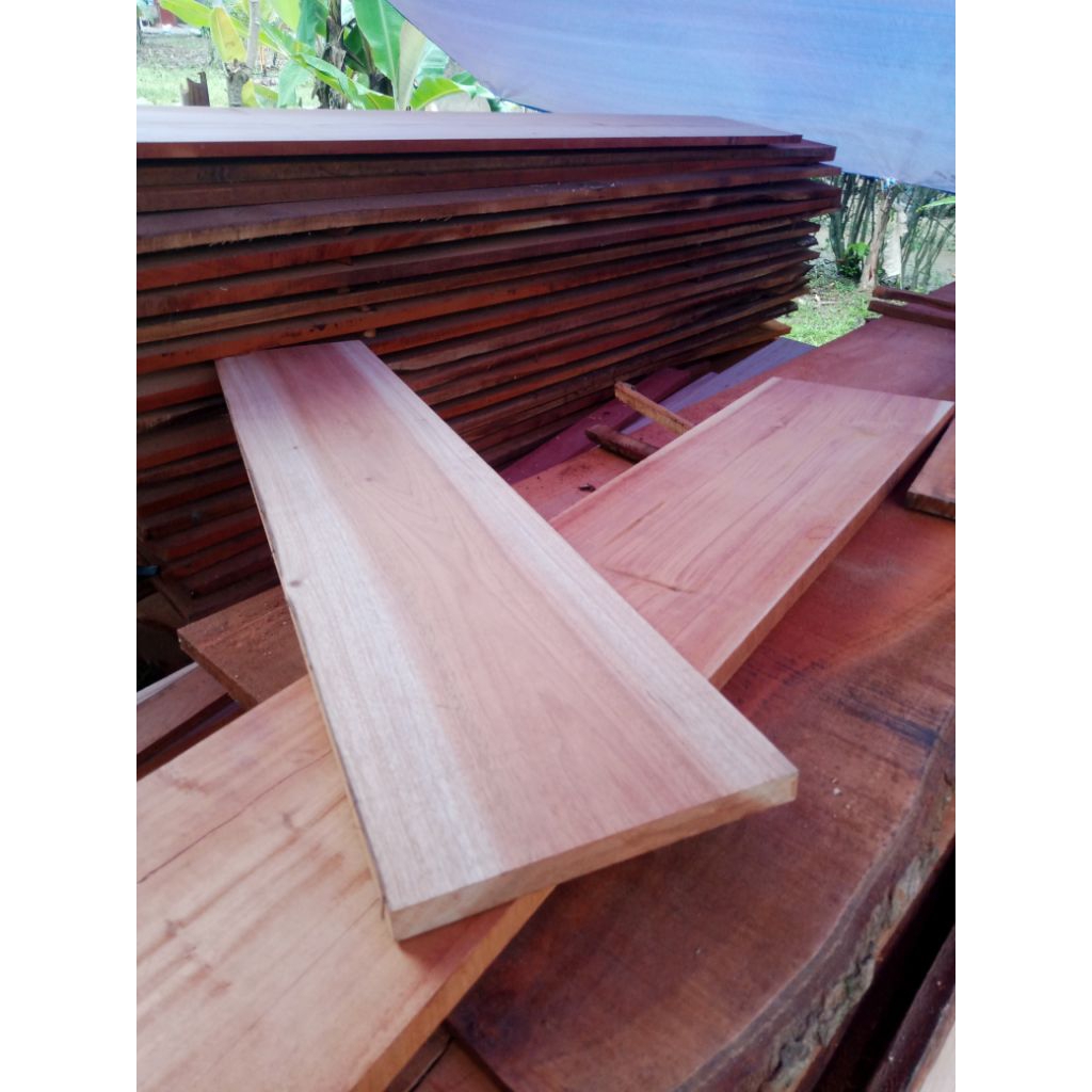 papan kayu mahoni,lebar 15cm