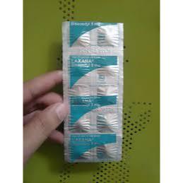 Laxana Tablet 5 mg  Strip 10 Tablet - Obat Pencahar Efektif untuk Mengatasi Konstipasi