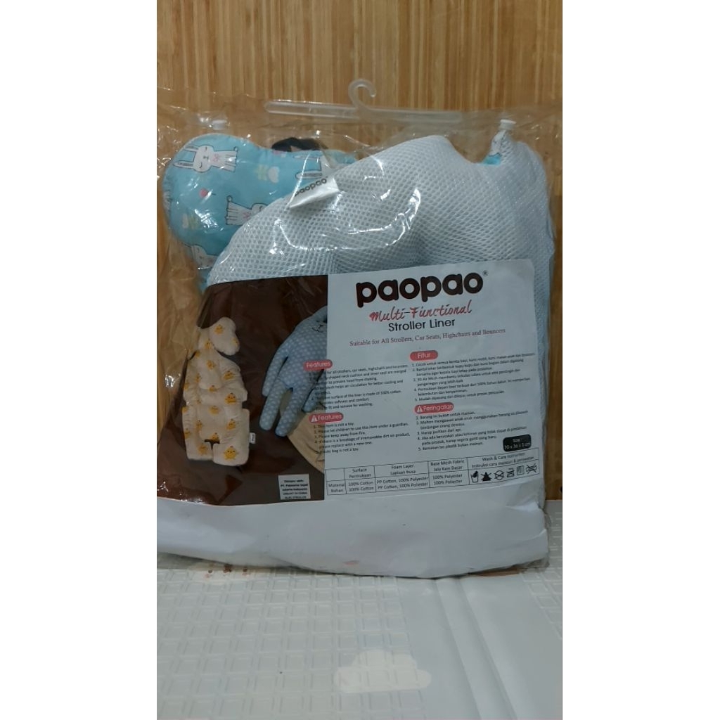 Alas Kursi Makan Bayi Universal Motif Bolak Balik Bantal Kursi Makan