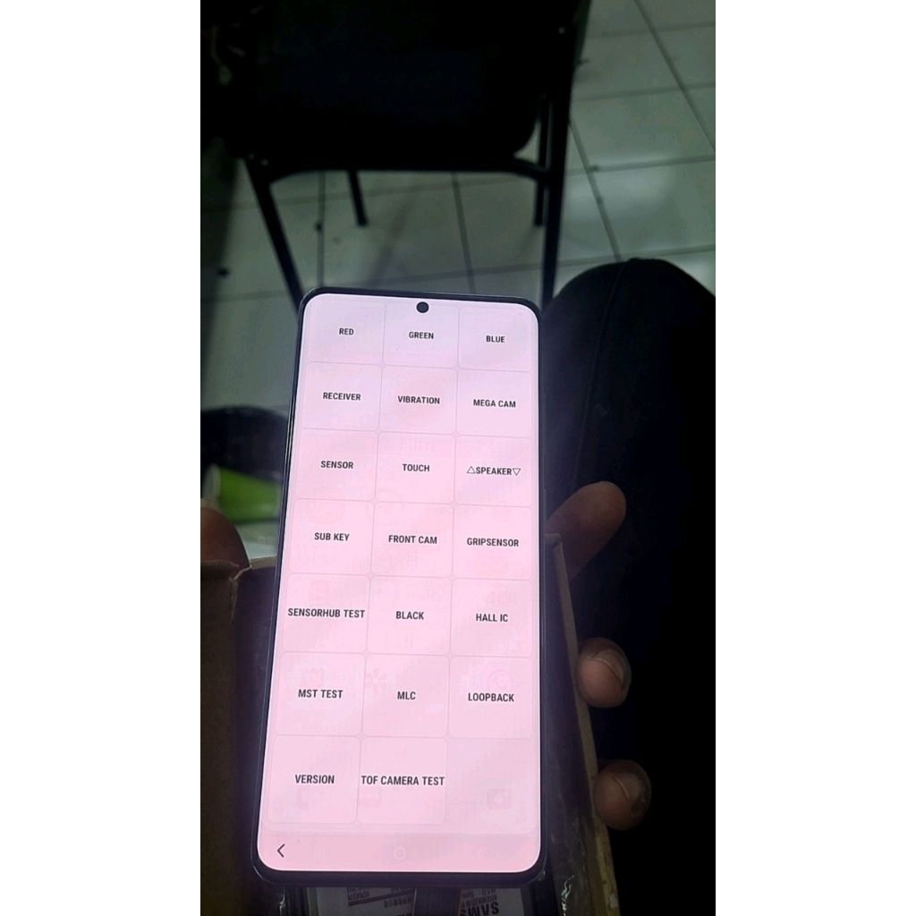 Lcd Samsung S20 Ultra (SM-G988) Original Copotan Minus