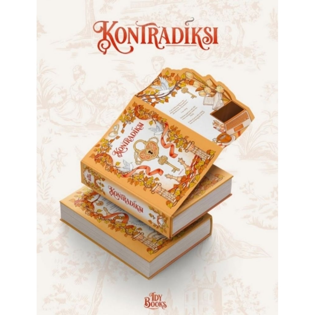 Buku Novel Kontradiksi - Idybooks (Hardcover Limited Edition) New / Tersegel (Rare / Langka)