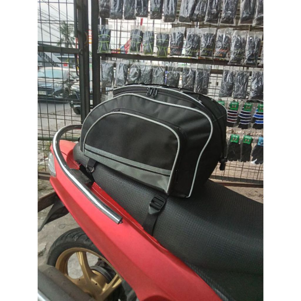Tas aml box belakang jok motor waterproof anti air harian touring