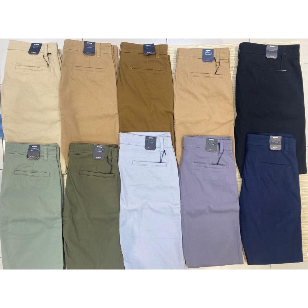 CELANA CHINOS PRIA MODEL SLIMFIT S135