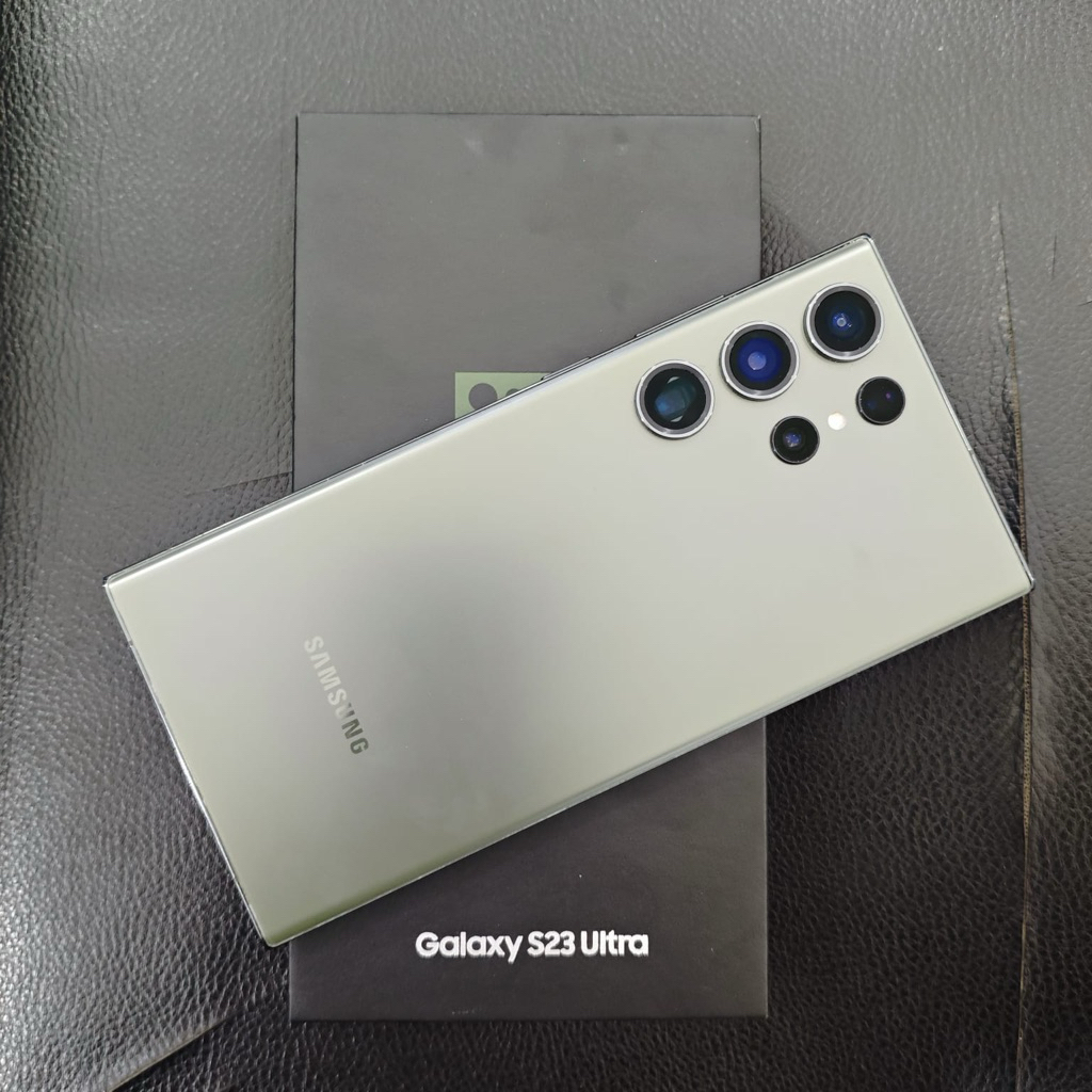Samsung s23 ultra ram 12/256 second fullset original resmi sein