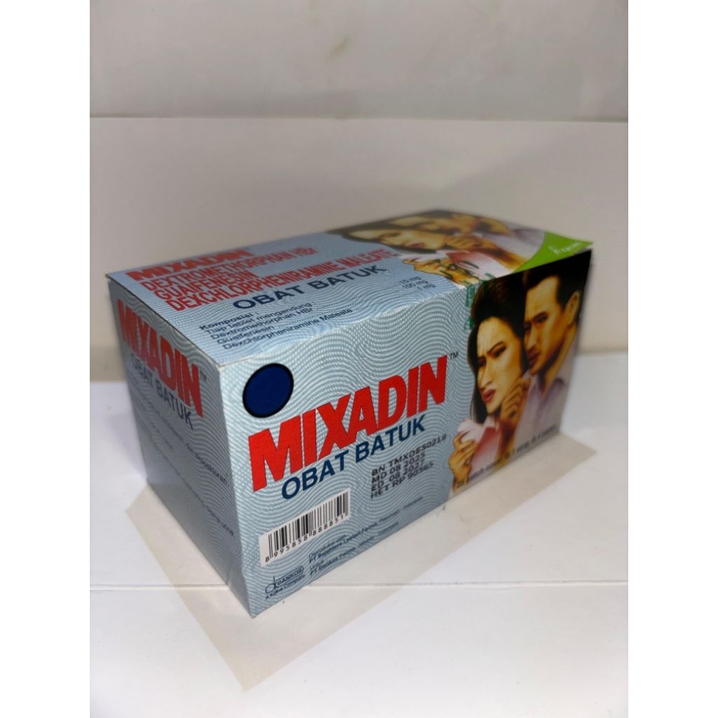 Mixadin / Mixadin Obat Batuk / 1 Box isi 25 lembar