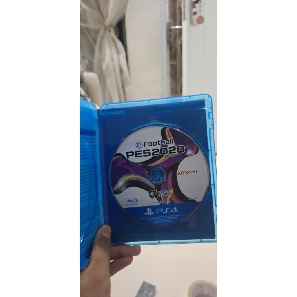 PES 2020 PES 20 PRO EVOLUTION SOCCER 2020 DISC KASET PS 4 + Bonus Option File