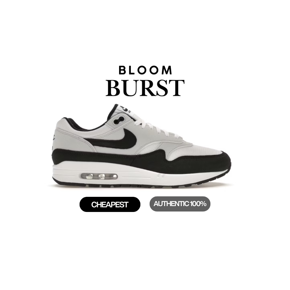 Nike Air Max 1 White Black