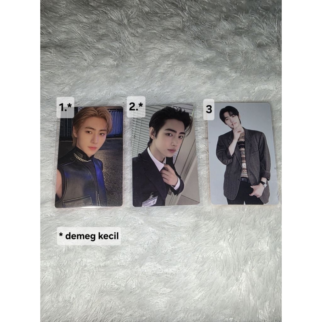 official photocard Sunghoon