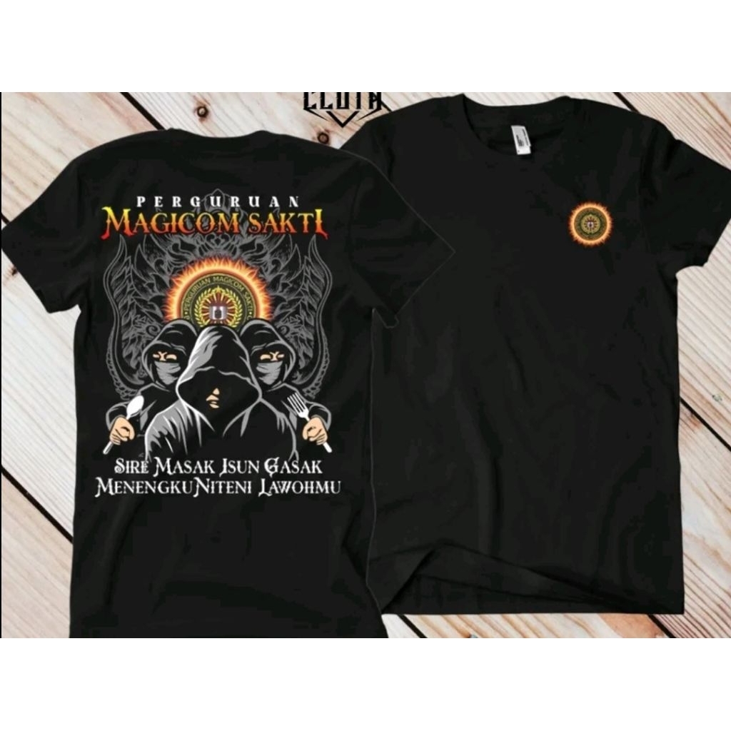 kaos perguruan magicom sakti/kaos kata², distro ti-shirt keren pria wanita
