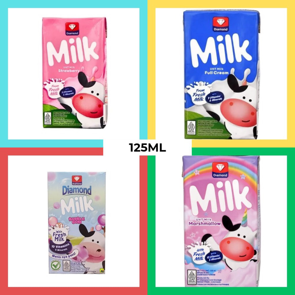 Diamond Milk Susu UHT 125 ML