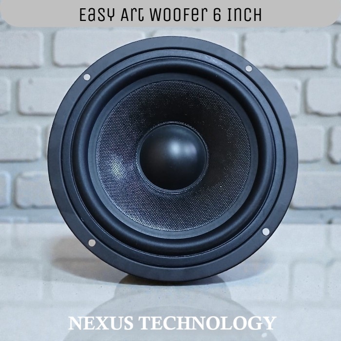 Speaker Woofer 6 Inch Easy Art 6 Ohm 20 Watt