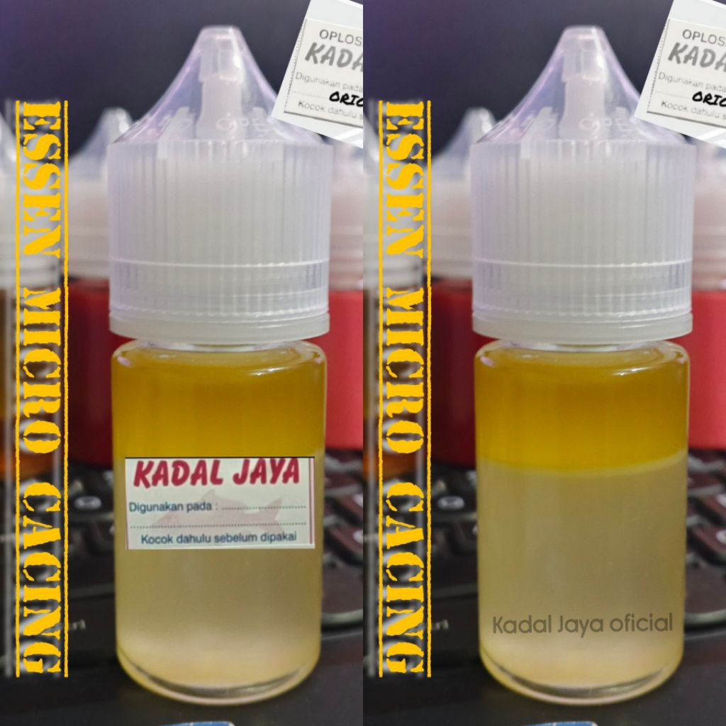Kadal Jaya Essen spesialis media cacing/ Essen micro cacing 30 ml