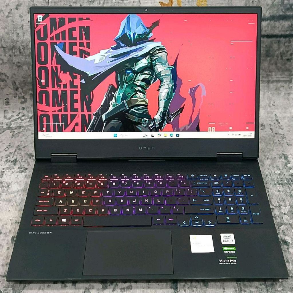 HP Omen 15 Core i7-10750H 16GB 1TB RTX 2060 6GB 160W Full HD 144Hz RGB Like New