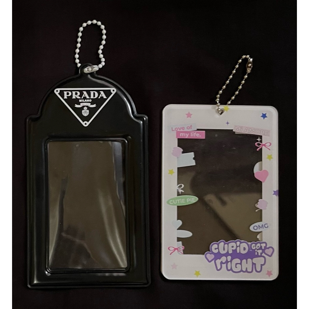 [dapat 2] cahol prada card holder kpop murah