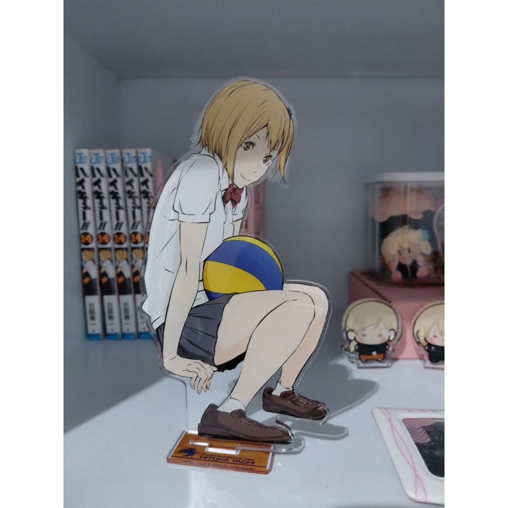 yachi hitoka standee haikyuu bundle big acrylic & chronicle