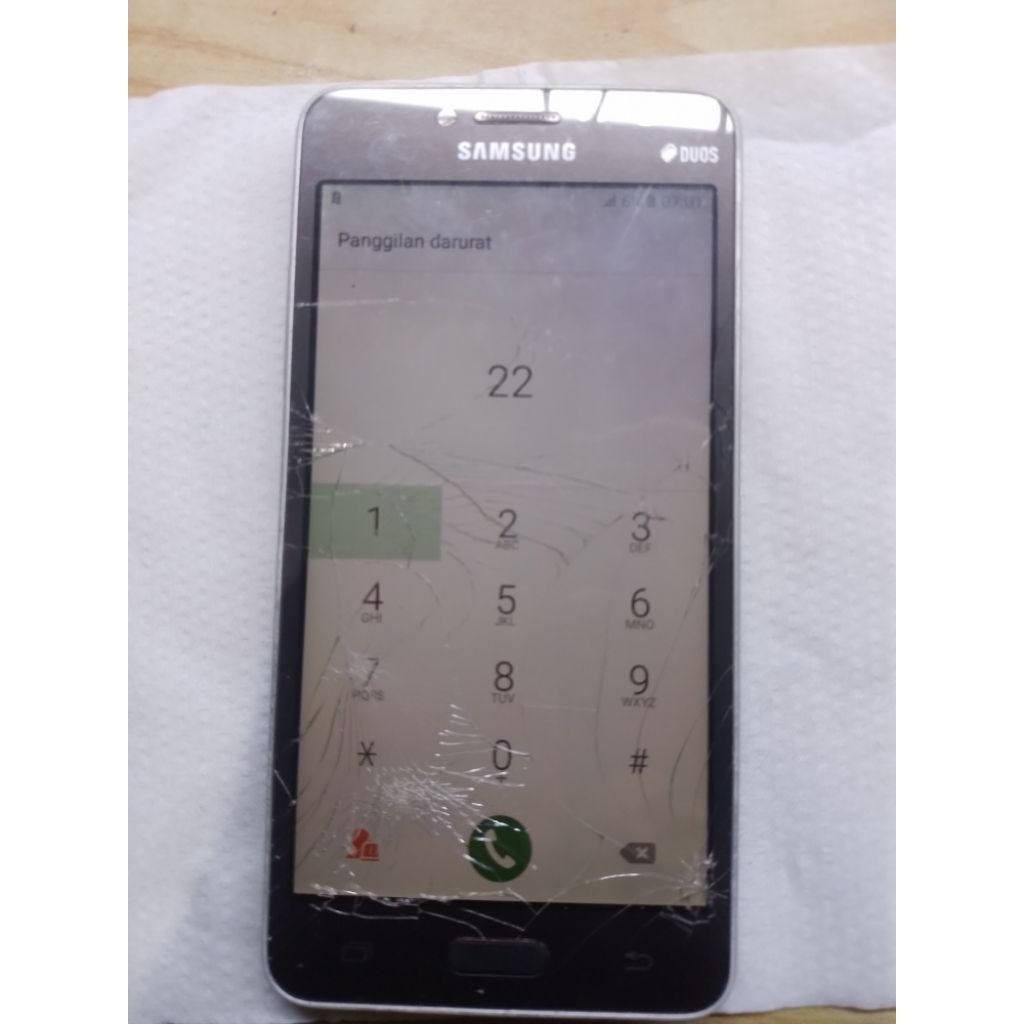 unit samsung j2 prime minus tc
