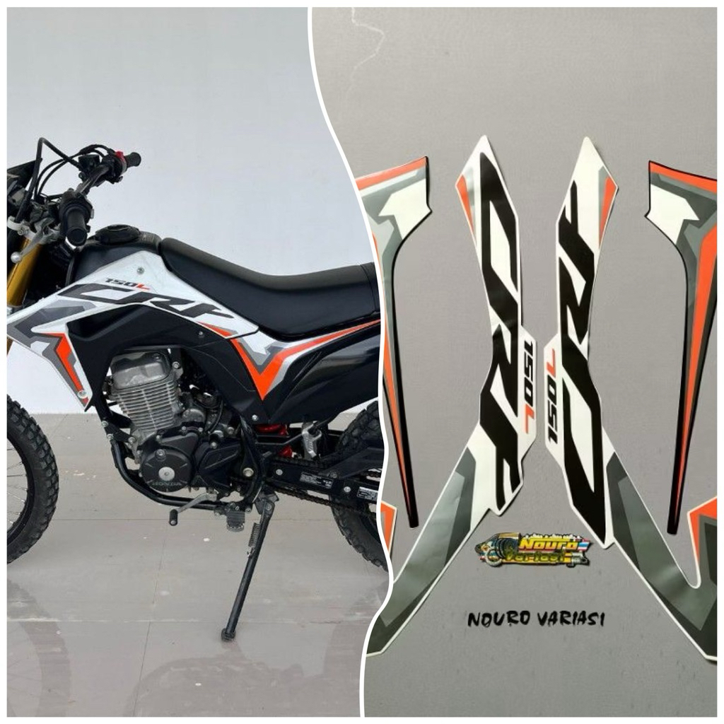 STIKER STRIPING LIS BODY MOTOR CRF 150 2021