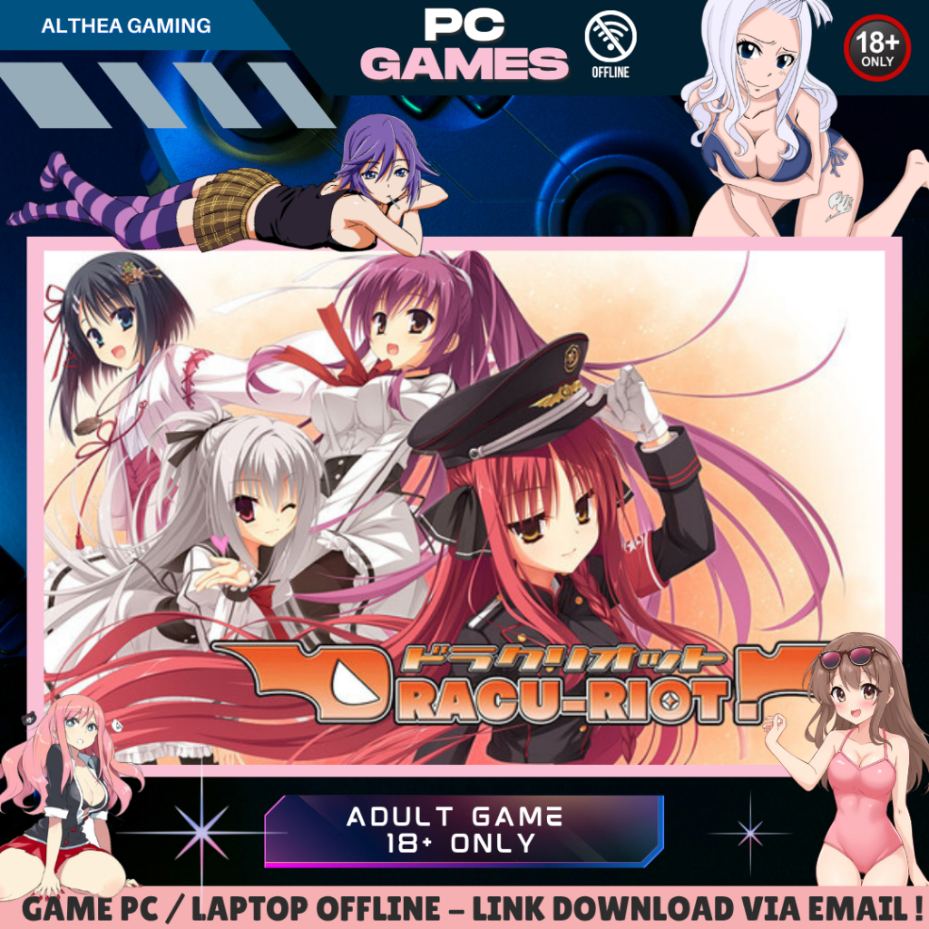 DRACU-RIOT - VISUAL NOVEL - SUPERNATURAL - ROMANCE - GAME PC - LAPTOP - OFFLINE - 18+