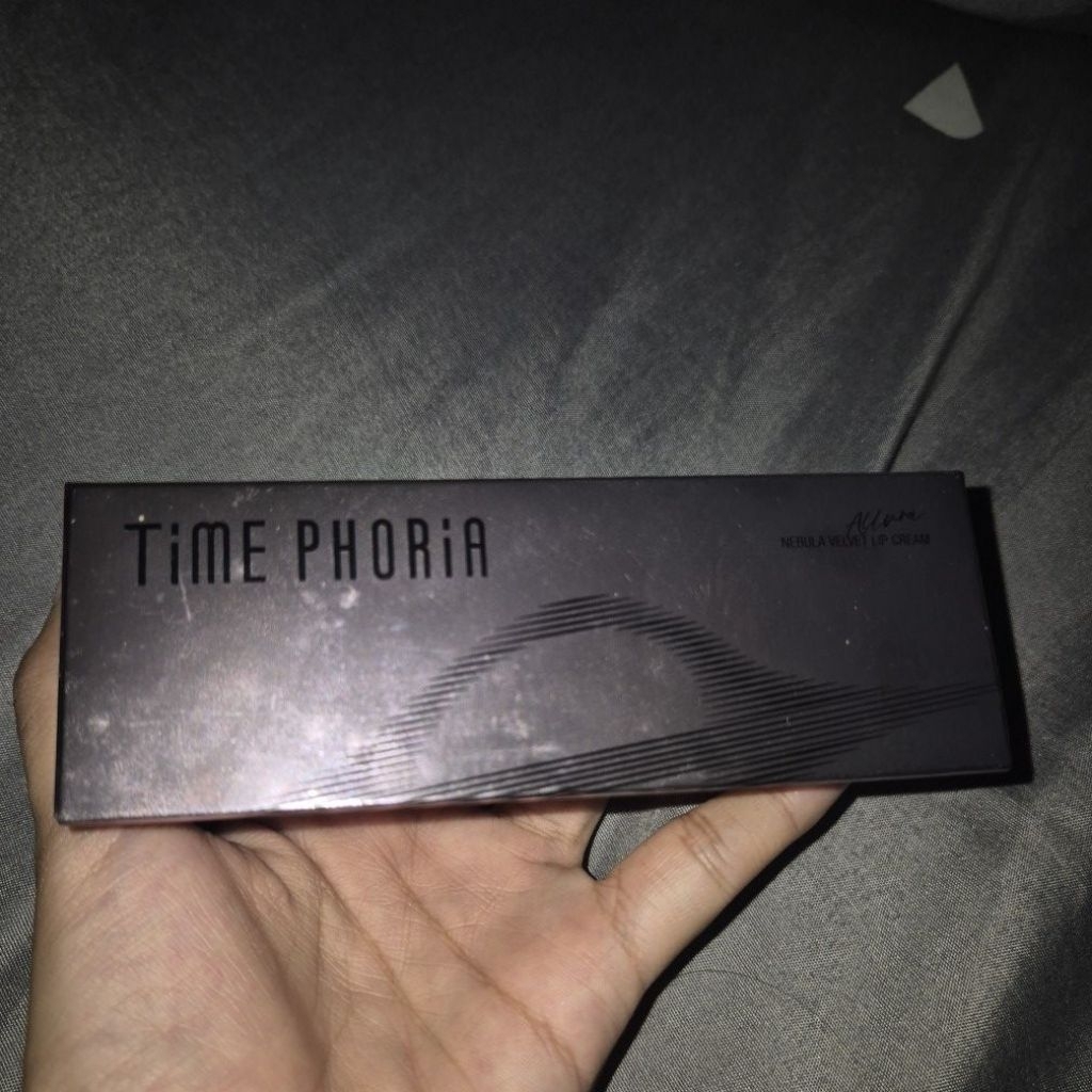 [Preloved] TIME PHORIA – Nebula Velvet Lip Cream (Allura 04)