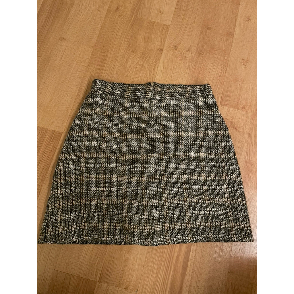 zara skirt tweed