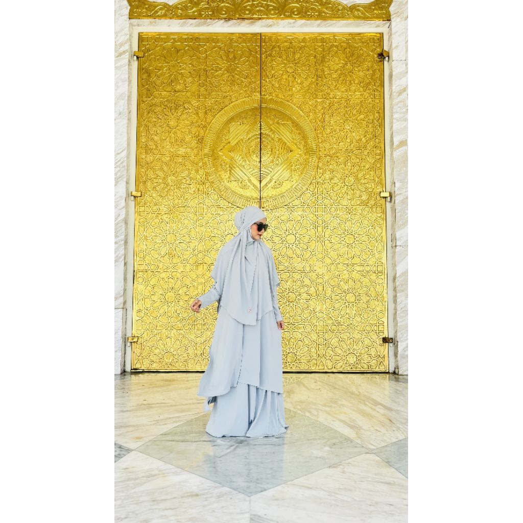 Abaya Jumbo One Set Sahara