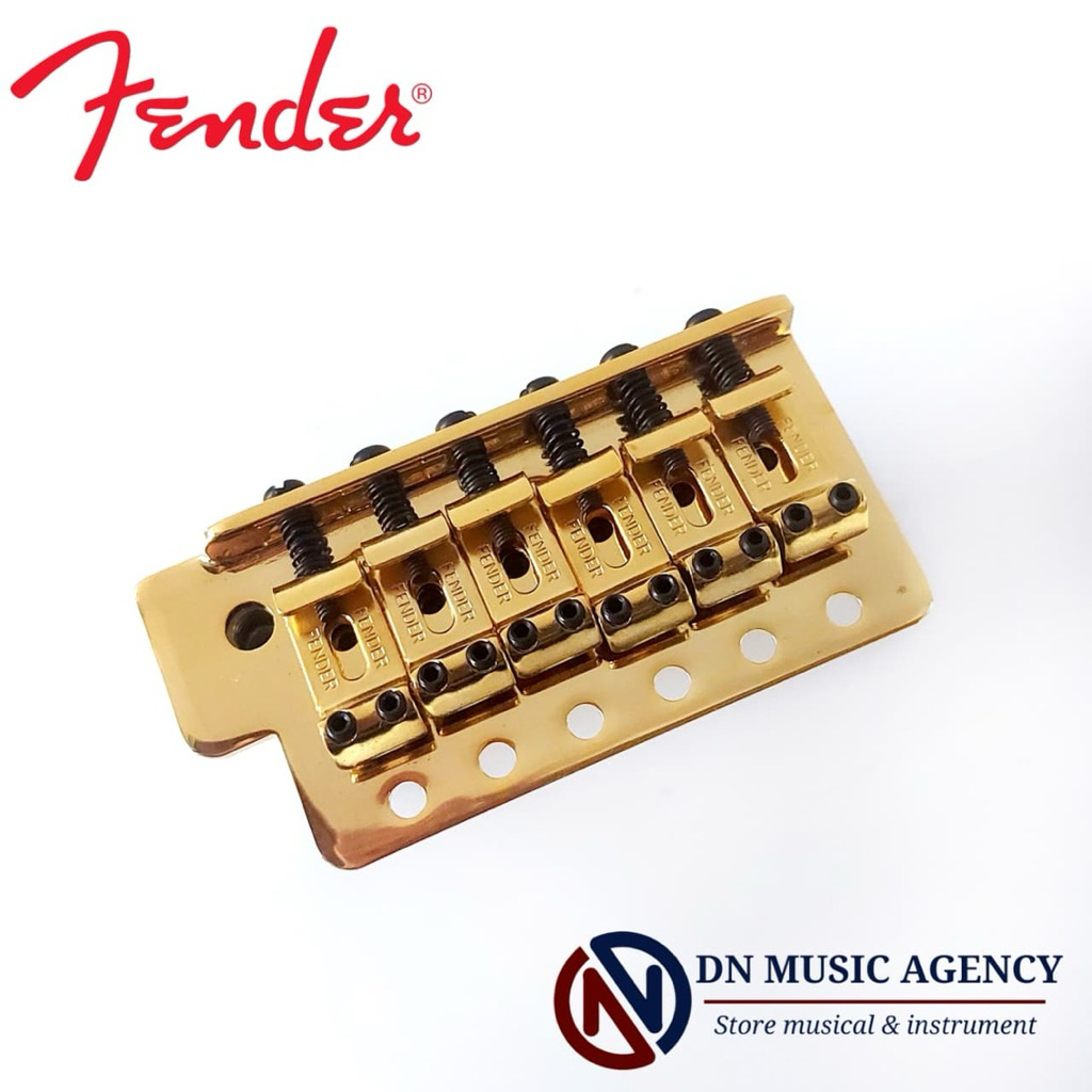 Tremolo fender stratocaster mexican classic Vintage gold original bridge gitar tremolo