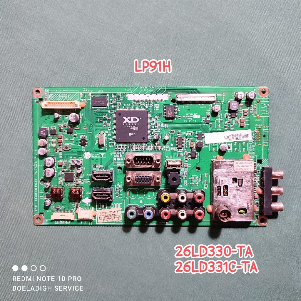 MB Mainboard TV LCD LG 26LD330 26LD331C 26LD330-TA 26LD331C-TA LP91H