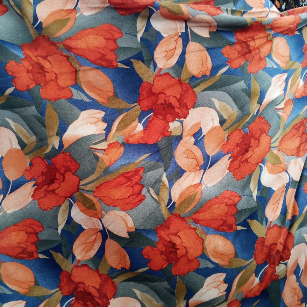 Kain Rayon Premium Motif Terbaru | Kain Rayon | Kain katun Rayon | Rayon Premium