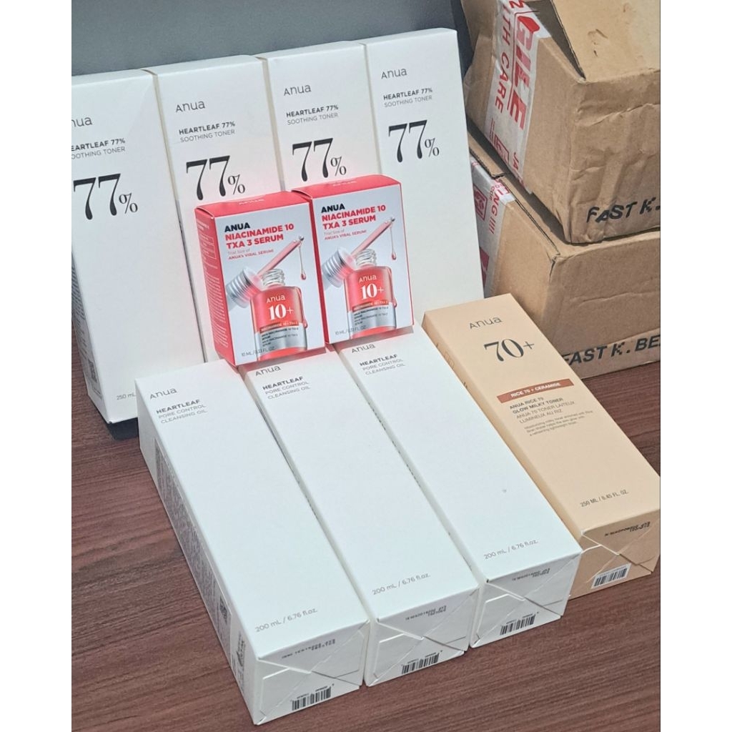 [New Ori] Skincare Korea Anua - shooting toner Cleansing oil rice toner serum txa pdrn