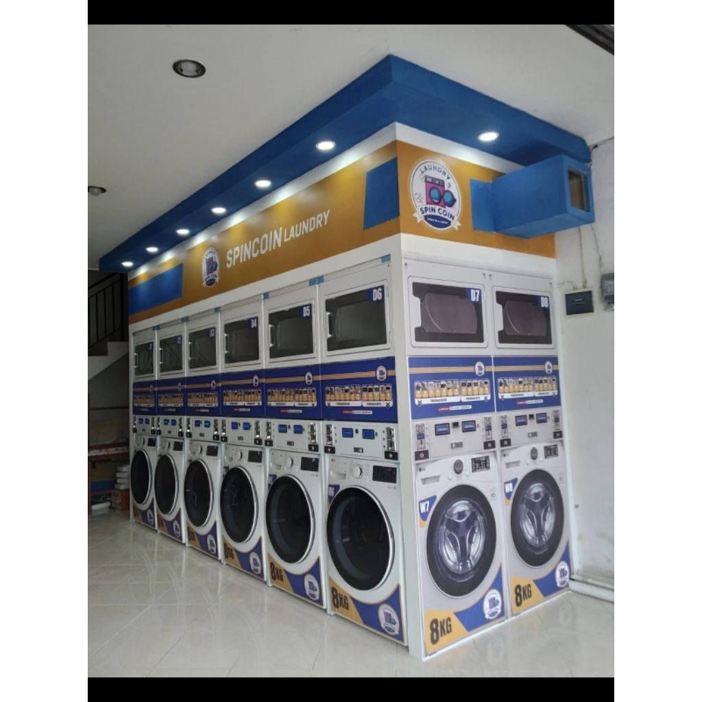 Paket Usaha Laundry Koin / Coin / Card / Kartu / QRIS RoboxCoin
