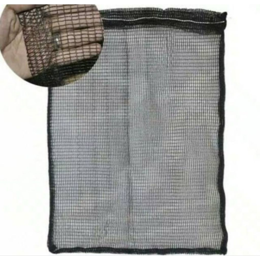 kantong waring, jaring media filter aquarium,kolam ikan