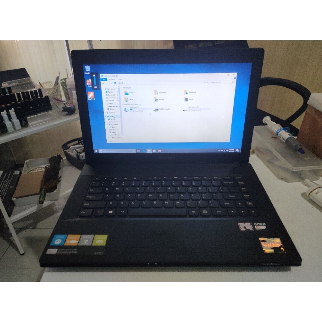 LAPTOP LENOVO G405 RAM 8/500gb MURAH