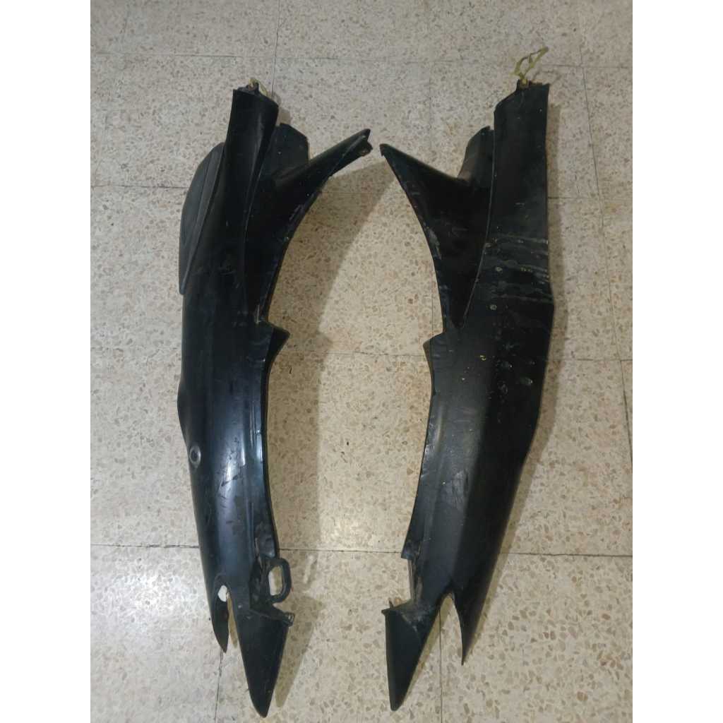 Cover Body Samping Suzuki Shogun 125 R Lama ( ada kancingan yg patah & ada tambalan ) Ori Copotan