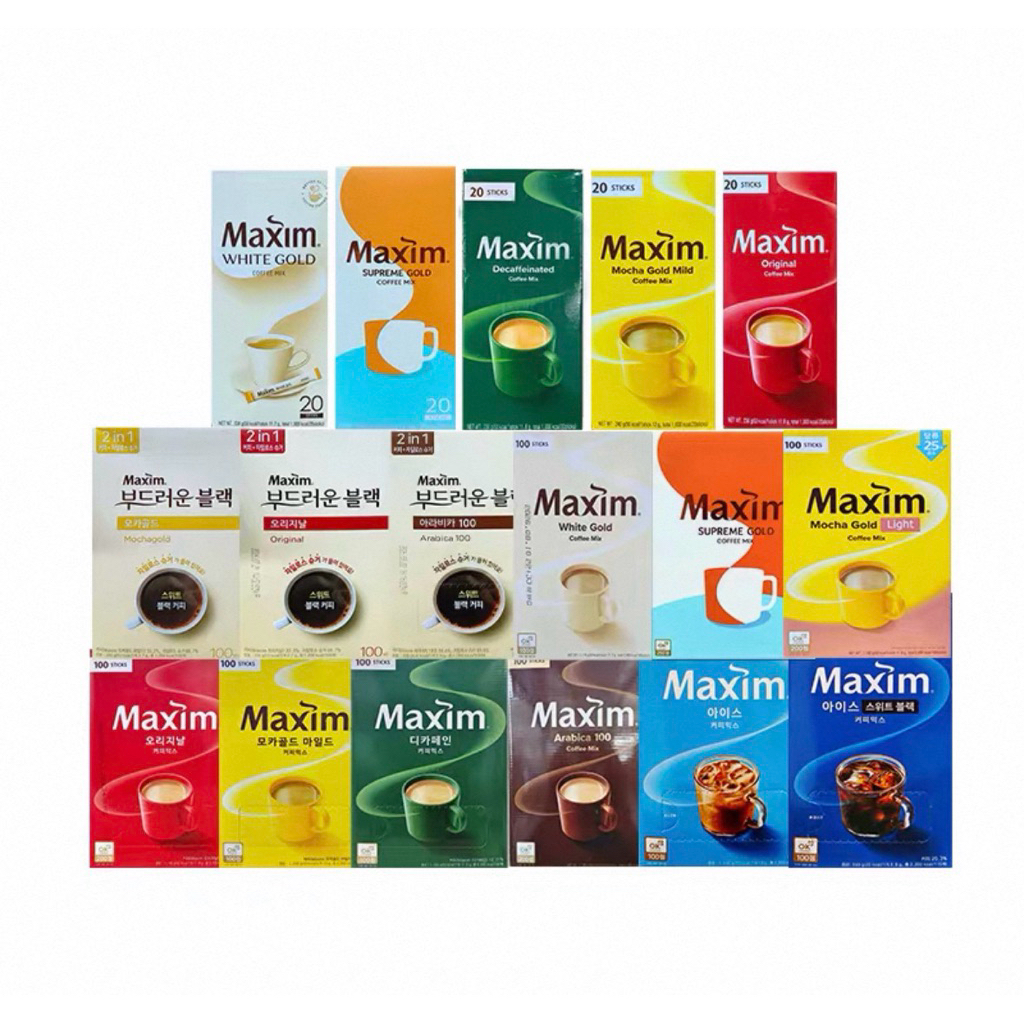 Maxim Coffee Korean Maxim Coffee per 1 Sachet