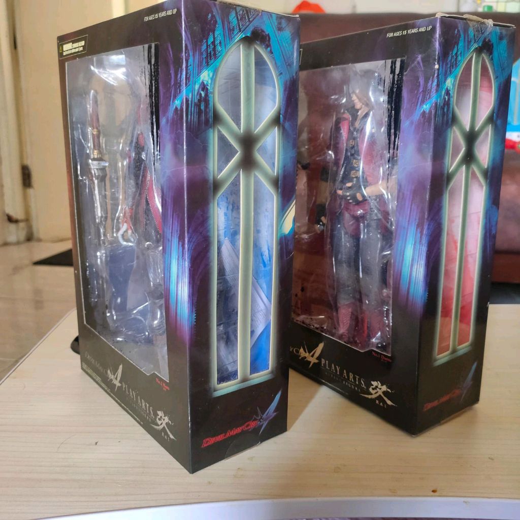 Playarts Kai Devil May Cry 4 (DMC 4) Nero Dante set, Original,no minus
