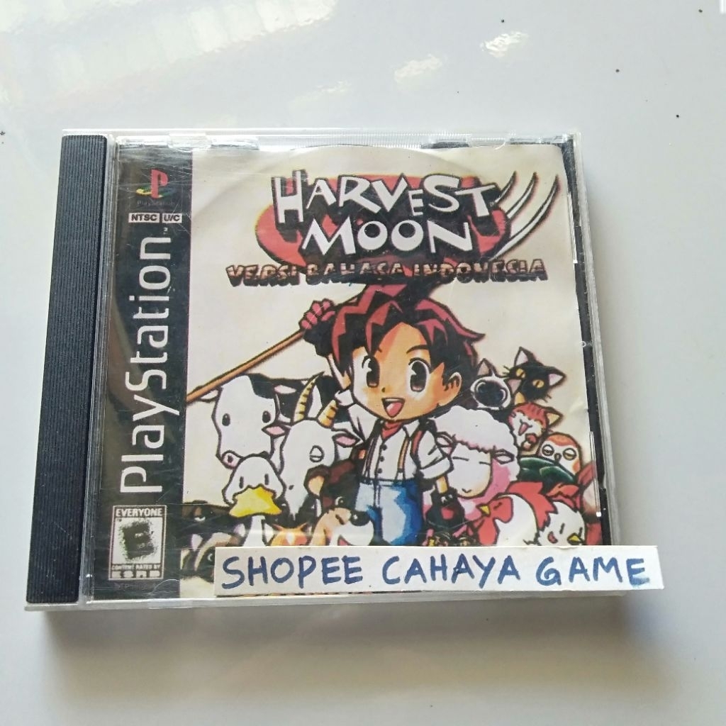 kaset ps1 kopab harvest moon back to nature bahasa indonesia