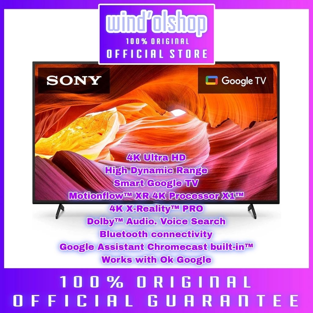 Sony KD50X75K Smart Goggle TV LED 4K UHD HDR 50X75 50 inch Sony KD 50X75K