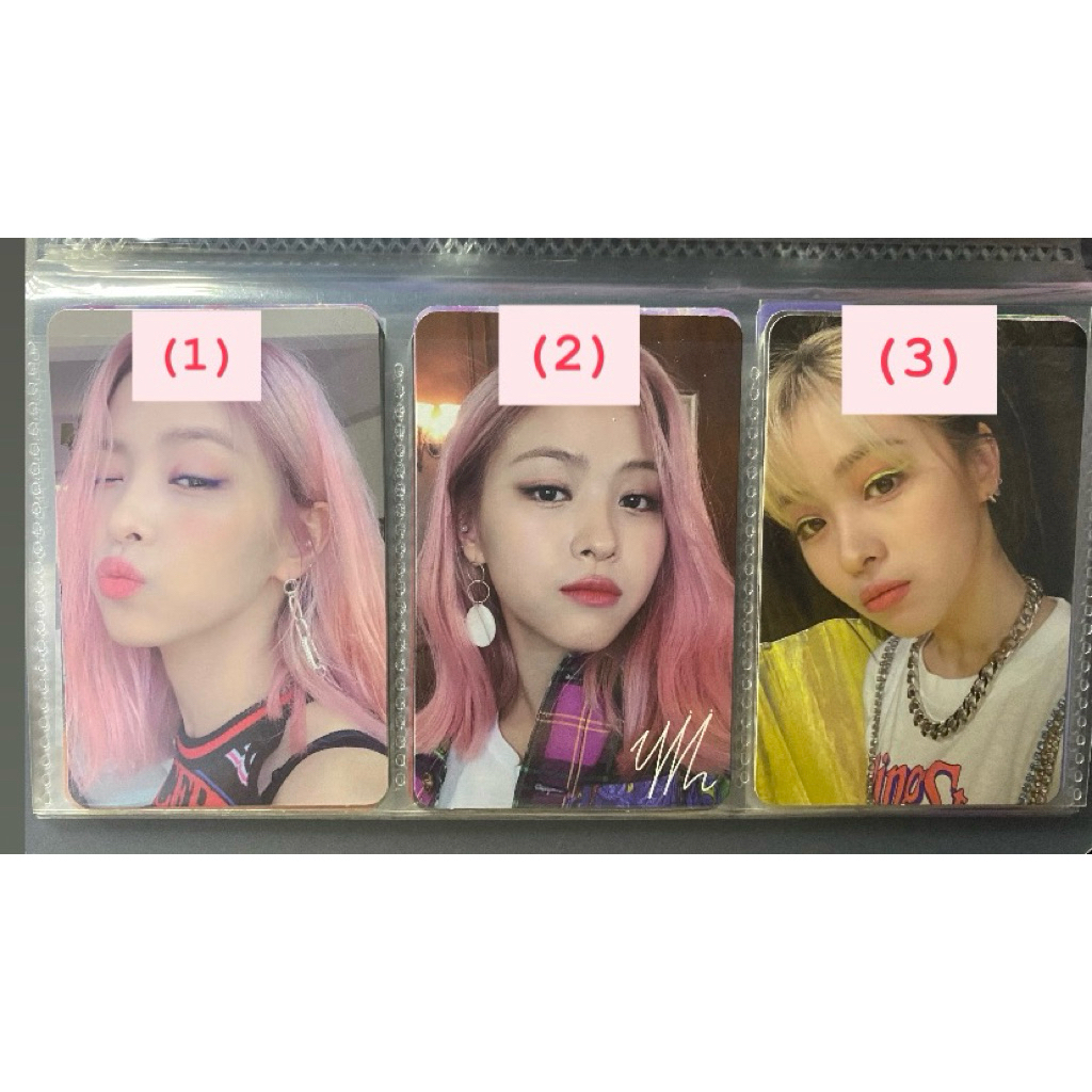 (WTS) Itzy Ryujin Official Photocard
