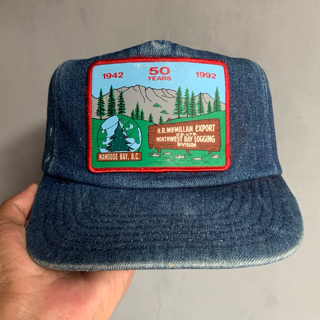 TOPI SNAPBACK VTG PATCH DENIM