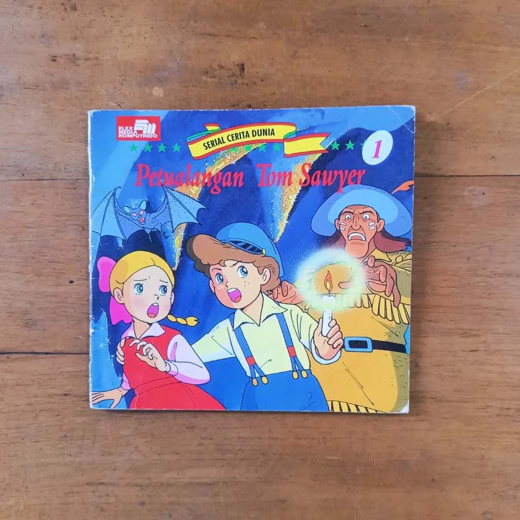 Buku Anak Serial Cerita Dunia Shogo Hirata Nomor 01 Petualangan Tom Sawyer Penerbit Elex Media Kompu