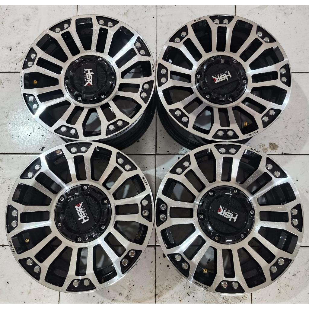 Jual velg second hsr type myth05 ring 14 cocok buat apv avanza xenia grandmax dll