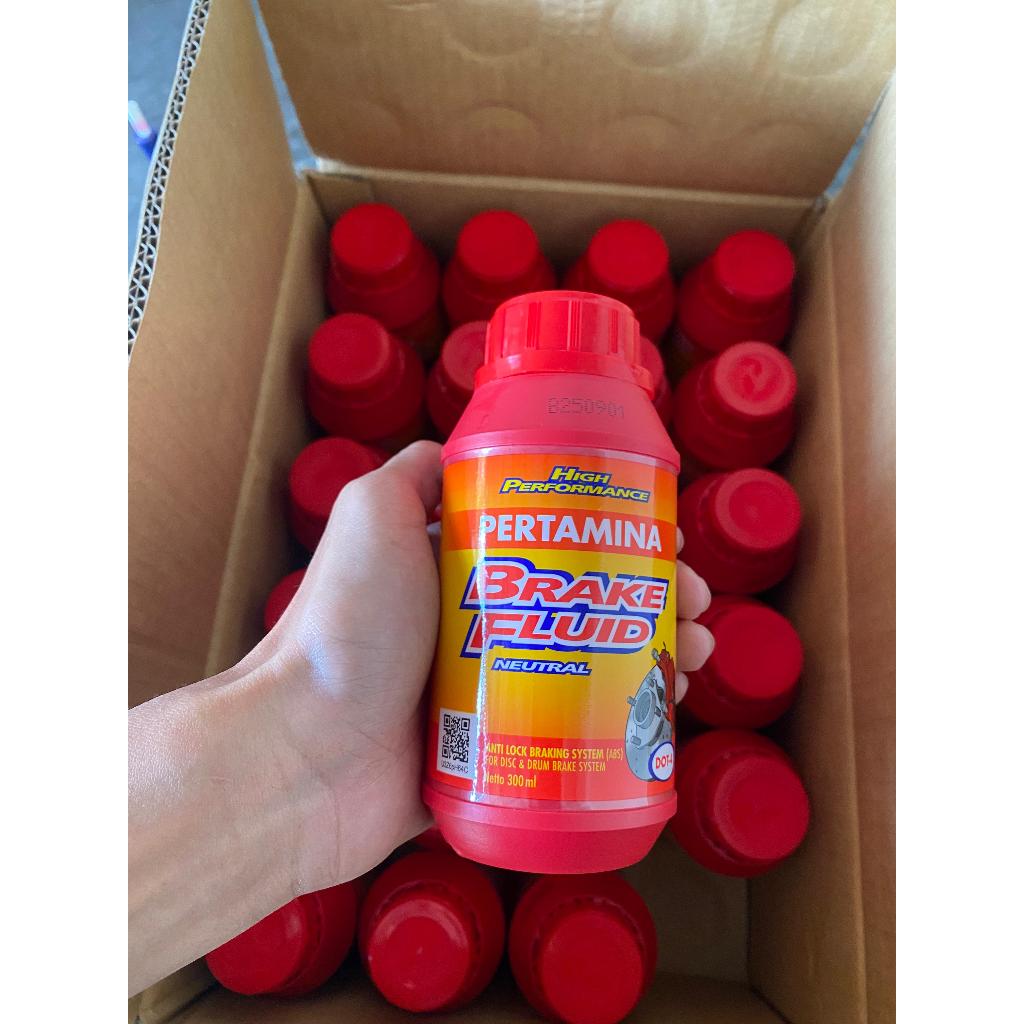 Minyak Rem Pertamina DOT 4 - 300 ml | Pertamina Brake Fluid DOT 4 - 300 ml
