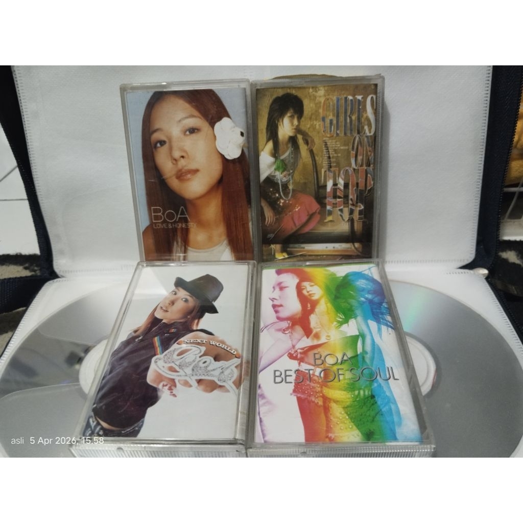 kaset pita boa album (mulus, bagus)
